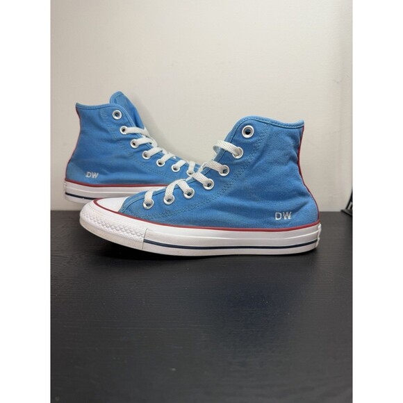 Converse CTAS High Top Blu Canvas Shoes Blue Men’s 4 Wo 6 - Picture 4 of 9